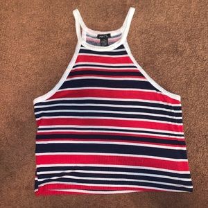 striped tank top